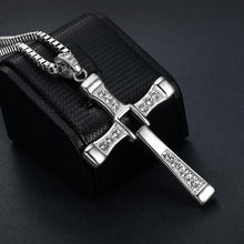 Load image into Gallery viewer, Titanium Steel Cross Necklace
