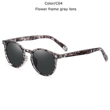 Load image into Gallery viewer, Unisex Polarized Round Vintage Sunglasses
