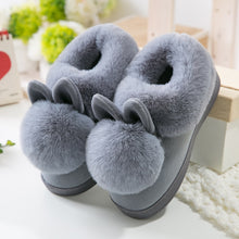 Load image into Gallery viewer, Warm &amp; Fuzzy Bunny Slippers
