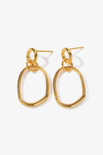 Load image into Gallery viewer, 18K Gold-Plated Dangle Earrings
