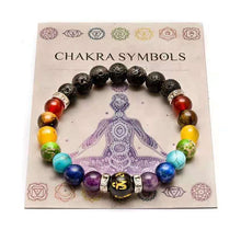 Load image into Gallery viewer, 7 Chakra Bracelet | 7 chakra bracelet original | LHOARE Lifestyle

