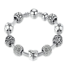Load image into Gallery viewer, Antique Silver Charm Bracelet
