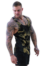 Load image into Gallery viewer, Men&#39;s Camouflage Print Breathable Quick Dry Sleeveless Tank Top
