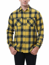 Load image into Gallery viewer, Classy Collared Plaid Button

