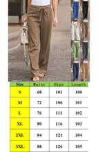 Load image into Gallery viewer, Women&#39;s European And American Elastic Waist Solid Color Belt Loose Trousers
