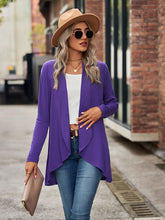 Load image into Gallery viewer, Women’s Solid Color Essential Open Front Cardigan
