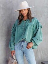 Load image into Gallery viewer, New Lantern Long Sleeve Ruffle
