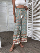 Load image into Gallery viewer, Women&#39;s Bohemian Ethnic Print Wide Leg Pants
