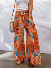 Load image into Gallery viewer, New Loose Floral Colorblock Casual Pants
