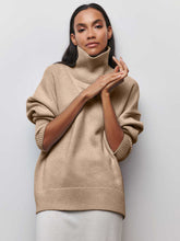 Load image into Gallery viewer, New loose half turtleneck autumn and winter sweater
