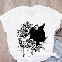 Load image into Gallery viewer, Cat Fashion Printed Designed Tees
