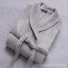 Load image into Gallery viewer, Women Robe Coral Fleece Sleepwear Soft Couple Flannel
