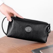 Load image into Gallery viewer, Leather Wristlet Clutch Bag
