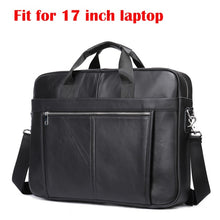 Load image into Gallery viewer, Briefcase Messenger Bag Genuine Leather 14&#39;&#39; Laptop Bag
