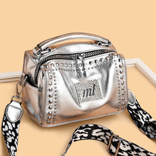 Load image into Gallery viewer, Leather Handbag High Capacity Crossbody Bag
