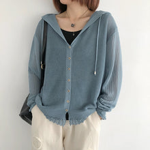 Load image into Gallery viewer, Linen Knitted Cardigan
